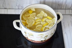 Компот из лимона на зиму - шаг 4 Компот из лимона на зиму - шаг 4