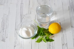 Компот с мятой и лимоном на зиму - шаг 1 Компот с мятой и лимоном на зиму - шаг 1