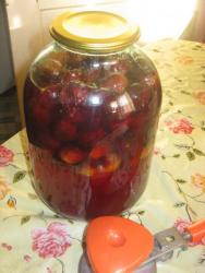 Компот зимний сливовый - шаг 5 Компот зимний сливовый - шаг 5