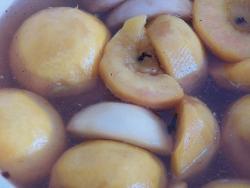 Консервированные персики в белом вине - шаг 11 Консервированные персики в белом вине - шаг 11