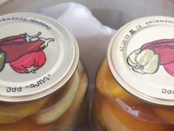 Консервированные персики в белом вине - шаг 14 Консервированные персики в белом вине - шаг 14