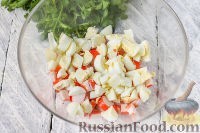 Королевский салат с апельсинами - шаг 3 Королевский салат с апельсинами - шаг 3