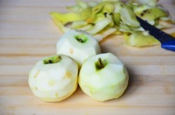 Крамбл с миндалем яблоками и сливочным маслом - шаг 2