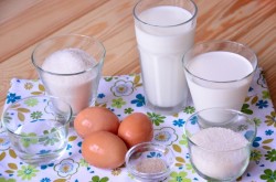 Крем-карамель со сливками - шаг 1