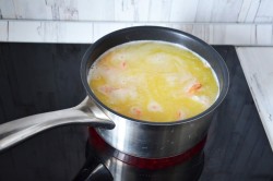 Крем суп с креветками - шаг 5 Крем суп с креветками - шаг 5
