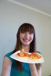 Креветки с болгарским перцем на ананасах - шаг 8