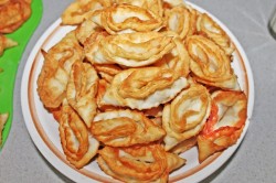 Крымская пахлава пляжная медовая - хворост - шаг 12