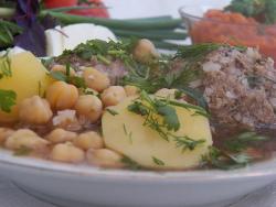 Кюфта бозбаш по азербайджански суп с рисом и мясом - шаг 20 Кюфта бозбаш по азербайджански суп с рисом и мясом - шаг 20