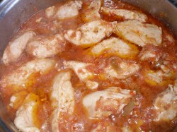 Курица в остром томатном соусе - шаг 14