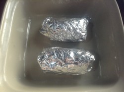 Куриные рулеты с бананом и яблочным соусом - шаг 5