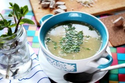 Куриный суп пюре с чесноком - шаг 13 Куриный суп пюре с чесноком - шаг 13
