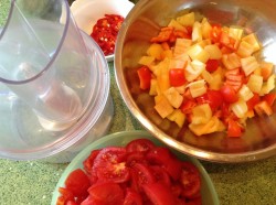 Лечо с кабачками и кетчупом на зиму - шаг 2 Лечо с кабачками и кетчупом на зиму - шаг 2