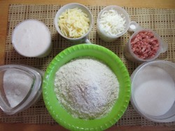 Сырные лепешки за 5 минут - шаг 1