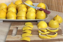 Цукаты из лимонной кожуры - шаг 3 Цукаты из лимонной кожуры - шаг 3