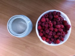 Малиновый джем из малины на зиму - шаг 1 Малиновый джем из малины на зиму - шаг 1