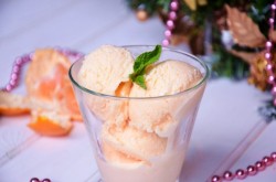 Легкое домашнее мороженое мандариновое - шаг 5