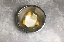 Манник без муки на молоке с духовке классический - шаг 3 Манник без муки на молоке с духовке классический - шаг 3