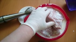 Маринад для мяса на пиве и кефире - шаг 4 Маринад для мяса на пиве и кефире - шаг 4