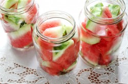 Маринованные арбузы в банках на зиму - шаг 4 Маринованные арбузы в банках на зиму - шаг 4