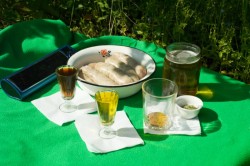 Маринованные купаты куриные на костре - шаг 1 Маринованные купаты куриные на костре - шаг 1