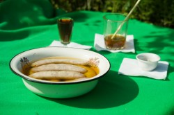 Маринованные купаты куриные на костре - шаг 3 Маринованные купаты куриные на костре - шаг 3