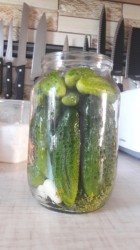 Маринованные огурцы в банках с гвоздикой - шаг 2 Маринованные огурцы в банках с гвоздикой - шаг 2