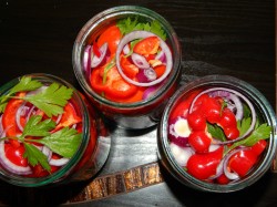 Маринованные помидоры с медом на зиму - шаг 10 Маринованные помидоры с медом на зиму - шаг 10