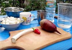 Маринованный хрен на зиму - шаг 1