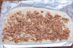 Мимоза в лаваше рулет - шаг 3