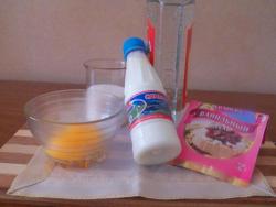 Молочный ликёр - шаг 1