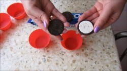 Молочное желе Орео - шаг 3