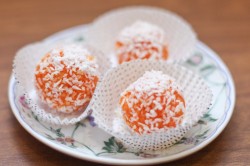 Морковные рафаэлло - шаг 6