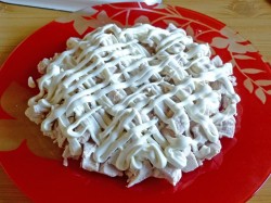 Нежность салат классический от Елены - шаг 12 Нежность салат классический от Елены - шаг 12