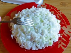 Нежность салат классический от Елены - шаг 13 Нежность салат классический от Елены - шаг 13