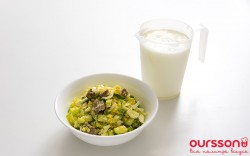 Окрошка на кефире с говядиной - шаг 6 Окрошка на кефире с говядиной - шаг 6