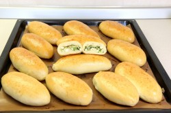 Пышное тесто для пирожков на опаре в духовке универсальное - шаг 16 Пышное тесто для пирожков на опаре в духовке универсальное - шаг 16