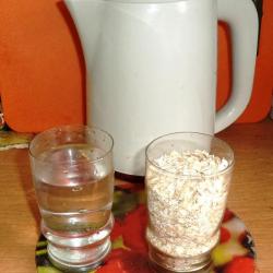 Отвар овса - шаг 1