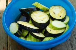 Овощи на решетке на углях - шаг 3