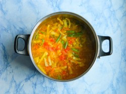 Овощной суп с фрикадельками - шаг 9 Овощной суп с фрикадельками - шаг 9