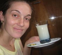 Овсяный кисель из хлопьев геркулеса с черным хлебом - шаг 7