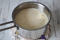 Панна котта с ревенем - шаг 9