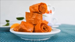 Простая пастила абрикосовая на зиму - шаг 9 Простая пастила абрикосовая на зиму - шаг 9