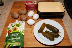 Печень трески под шубой - шаг 1