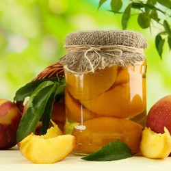 Персики на зиму без стерилизации