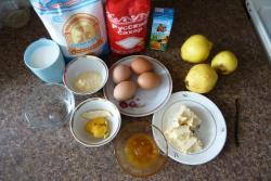 Айвовый пирог с айвой - шаг 1