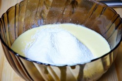 Пирог с миндальными лепестками - шаг 4 Пирог с миндальными лепестками - шаг 4