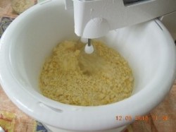 Ванильный пирог с ревенем в духовке - шаг 4