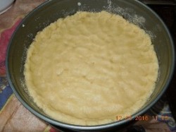 Ванильный пирог с ревенем в духовке - шаг 6