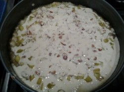 Ванильный пирог с ревенем в духовке - шаг 10