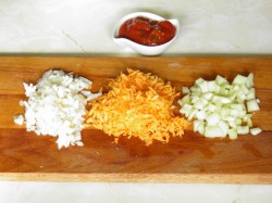 Постные щи с фасолью, консервированной и капустой - шаг 4 Постные щи с фасолью, консервированной и капустой - шаг 4